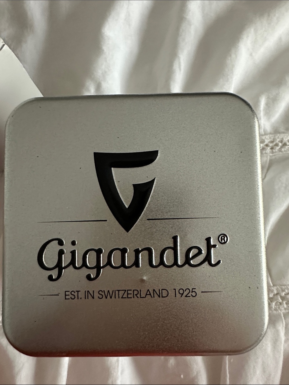 Gigandet Watch Box Metal Tin Box
